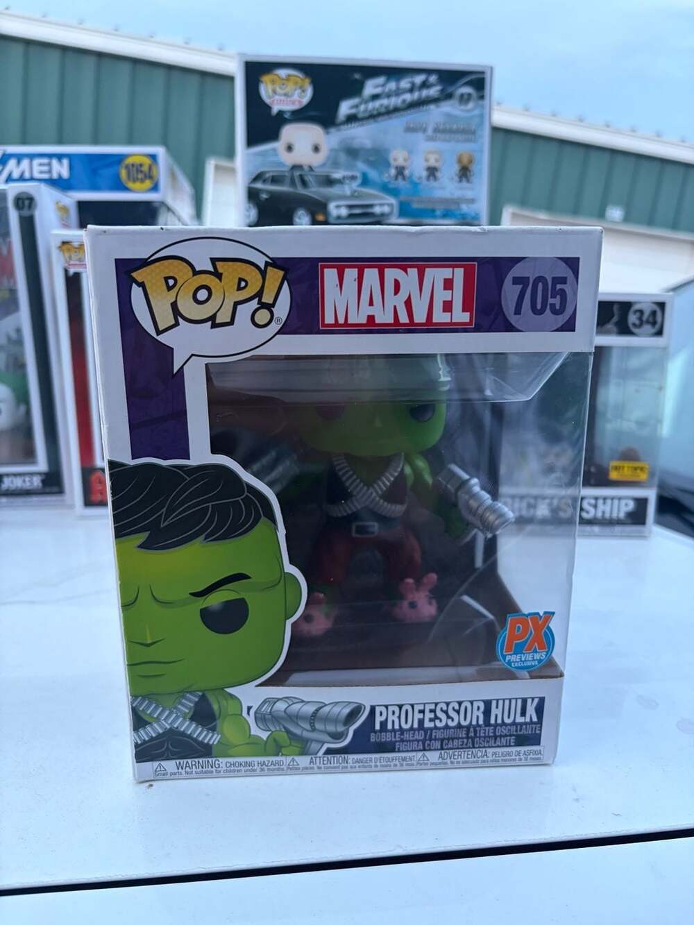 Funko Pop! Marvel Professor Hulk 705 PX Previews Exclusive